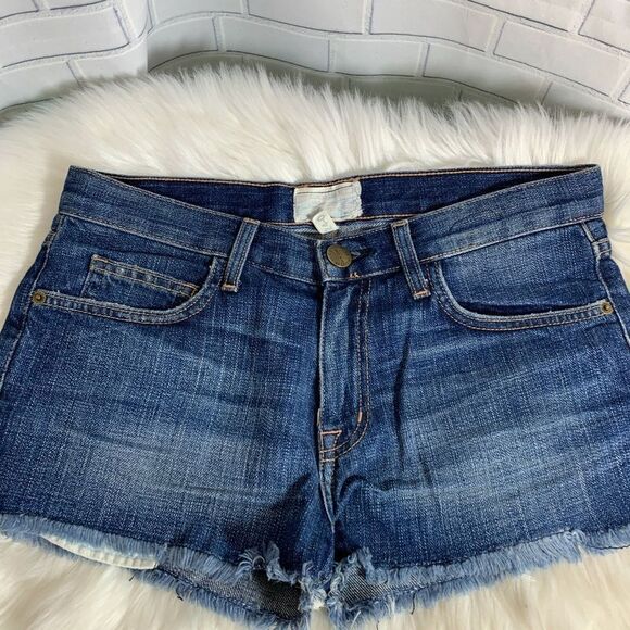 Current/Elliott Denim Cutoff Shorts Sz 24 - Picture 1 of 4